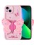Apple iPhone 13 Kılıf Kamera Korumalı Figür Tasarımlı Kapya Kapak-Pembe AÇIK-8680436786154-MRYN 1