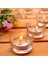 84 Pcs Romantıc Decor Glass Candle Holder 84 Adet Tea Light Cam Mumluk Cam Dekor Mumluk 4.5x2 cm 2