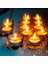 84 Pcs Romantıc Decor Glass Candle Holder 84 Adet Tea Light Cam Mumluk Cam Dekor Mumluk 4.5x2 cm 3