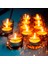 84 Pcs Romantıc Decor Glass Candle Holder 84 Adet Tea Light Cam Mumluk Cam Dekor Mumluk 4.5x2 cm 5