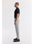 Erkek Gri Klasilk Bel Pileli Apolet Detaylı Carrot Fit Pantolon A51Y3026 2