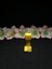 Minecraft Creeper Figür Mum Sarı 3