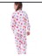 Kız Çocuk Pamuklu Çilek Desenli Pijama Takımı 3