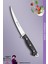 Sürmene Serisi Mutfak Fileto Bıçağı Steak Bıçak Et Balık Tavuk Fileto Bıçağı Siyah ( MFT-008 ) 1