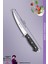 Sürmene Serisi Mutfak Fileto Bıçağı Steak Bıçak Et Balık Tavuk Fileto Bıçağı Siyah ( MFT-008 ) 2