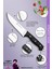 Sürmene Serisi Mutfak Bıçak Et Ekmek Sebze Salata Bıçağı Siyah No:2 ( MFT-006 ) 3