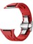 Apple Watch Ultra 49MM KRD-127 Metal Tokalı Silikon KORDON-BEYAZ-8680436819081-TDOM111523 3