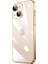 Apple iPhone 14 Plus Kılıf Sert Pc Renkli Çerçeveli Riksos KAPAK-GOLD-8680436623701-TDOM78690 1