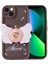 Apple iPhone 13 Kılıf Kamera Korumalı Figür Tasarımlı Kapya Kapak-Koyu KAHVE-8680436786161-TDOM 1