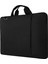 Siyah Unisex 13-14-15.6-16.1-16.9 Inç Uyumlu Macbook Kılıf Notebook Laptop El ve Omuz Laptop Çantası 1