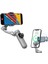 Gimball Gri Cep Telefon Sabitleyici Katlanabilir Ios/android Yüz Izleme Sabitleyici x Anti Shake 1