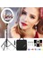 Megalux 18 Inç Ring Light Youtuber Makyaj Güzellik 5500K 48W Kuaför Kit Çantalı ve Kumandalı 1