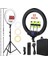 LCD Ekranlı 56CM 22 Inç Kablosuz Uzaktan Kumanda Ringlight Stüdyo Beauty Tatto Ring Light Tripod 1