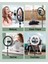 Ring Light Youtuber Tiktok Çekim Telefon Tutucu Makyaj Işığı 10 Inç +2.1 mt Tripod+ Masa Ayaklı 3