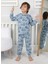 Erkek Çocuk Pamuklu Traktör Desenli Pijama Takımı 2