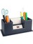 Masaüstü Deri Organizer Kalemlik 4 Gözlü Desktop Organizer Rainbow Vegan 10X12X25 Cm. 1