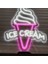 Neon LED Dekoratif Aydınlatma -Ice Cream, 50X45CM- 2
