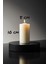El Işçiliği Hand Made Kütük Silindir Mum Krem Renk 5 cm Genişlik 10 cm Uzunluk Kahve Aroması Kokulu 3