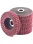 Adet 4 Inç 240 Grit Kırmızı Naylon Fiber Flap Diskler Zımpara Kağıdı Ile, Boya Sökme ve Paslanmaz Çelik Boru Parlatma Mükemmel (Yurt Dışından) 1