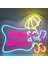 Neon LED Dekoratif Aydınlatma -Always Happyhour, 70X55CM- 1