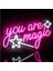 Neon LED Dekoratif Aydınlatma -You Are Magic, 50X26CM- 1