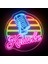 Neon LED Dekoratif Aydınlatma -Karaoke, 70X70CM- 1