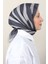 Lux Soft Pamuklu Eşarp 4040-203 Füme 1