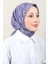 Lux Soft Pamuklu Eşarp 4040-225 Saks 2