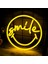 Neon LED Dekoratif Aydınlatma -Smile Emoji, 40X40CM- 1