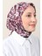 Lux Soft Pamuklu Eşarp 4040-179 Lila 1