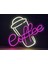 Neon LED Dekoratif Aydınlatma -Coffee, 50X45CM- 1
