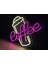 Neon LED Dekoratif Aydınlatma -Coffee, 50X45CM- 4