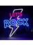 Neon LED Dekoratif Aydınlatma -Lets Rock, 45X50CM- 1