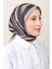 Lux Soft Pamuklu Eşarp 4040-202 Sütlü Kahve 2