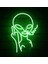Neon LED Dekoratif Aydınlatma -Uzaylı, Alien, 30X40CM- 2