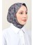 Lux Soft Pamuklu Eşarp 4040-230 Leylak 2