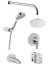 Win S Ankastre Banyo Bataryası Set - A49247 1