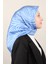 Twil Ipek Eşarp 4010-82 Mavi 1