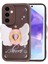 Galaxy A35 Kılıf Kamera Korumalı Figür Tasarımlı Kapya Kapak-Koyu KAHVE-8680436786499-TDOM10644 2