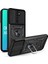 Oppo A9 2020 Kılıf Magnetik Standlı Kamera Korumalı Sürgülü Vega KAPAK-SIYAH-8680436040096-TDOM 1