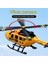 Çok Fonksiyonlu Çocuk Simülasyon Helikopter Atalet Pervaneli Uçak Modeli Eğitici Oyuncak (Yurt Dışından) 4