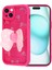 Apple iPhone 15 Plus Kılıf Kamera Korumalı Figür Tasarımlı Kapya Kapak-Pembe AÇIK-8680436786369 2