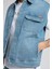 Over Vest Erkek Jean Yelek 5