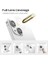 Apple iPhone 15 6.1 Inc 15 Plus 6.7 Kamera Koruma Lensi Alüminyum Çerçeveli Safir 9h Cam Apple iPhone 15-15 Plus Gümüş 2