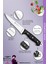 Sürmene Serisi Mutfak Bıçak Seti Et Ekmek Sebze Salata Bıçağı 3'lü Set Siyah ( MFT-022 ) 3
