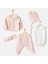 Kız Bebek Hastane Çıkışı 5 Pcs Newborn Set Natural Gift Muslin AC25840 1