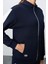 Kadın Indigo Kapüşonlu Oversize Fit Eşofman Takım 95343-326 4