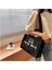Kadın Basit Moda Crossbody Çanta Mektup Baskı Tote Kanvas Omuz Çantası (Yurt Dışından) 2