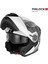 Serel 22-06 Kask Siyah Beyaz 4