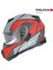 Serel 22-06 Kask Gri Kırmızı 3